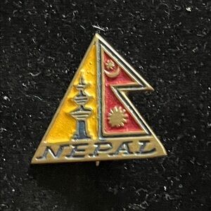 Nepal Flag Enamel Pin